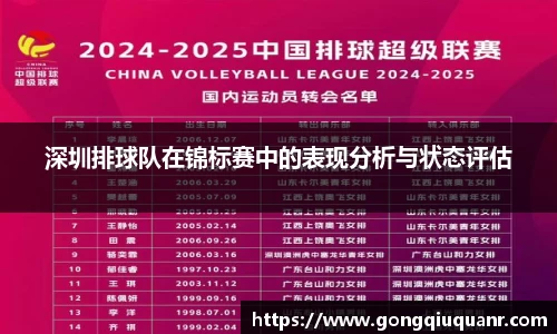 深圳排球队在锦标赛中的表现分析与状态评估